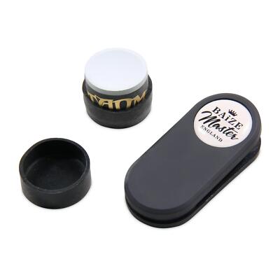 Baize Master T-MAG magnetischer Kreidehalter mit Taom 2.0 hellblauer Kreide