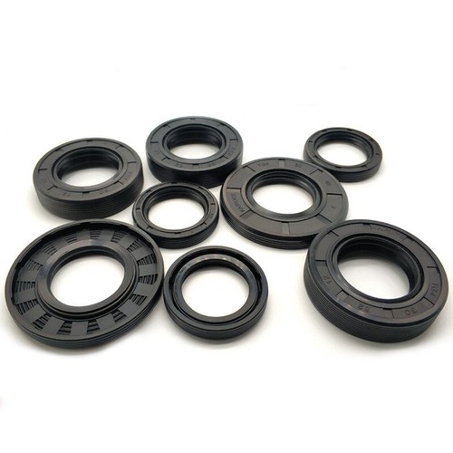 NBR TC Wellendichtring Simmerring Wellendichtringe Innen 8mm-19mm mit Feder - Picture 7 of 8