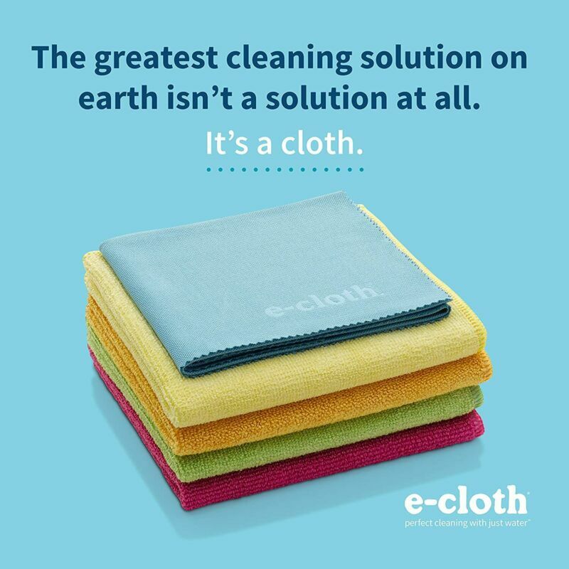 ECloth Microfiber Home Cleaning Starter Pack, Nontoxic Cleaning with