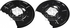 2 x FEBI Spritzblech Ankerblech Hinten f&uuml;r MERCEDES GLK-KLASSE X204