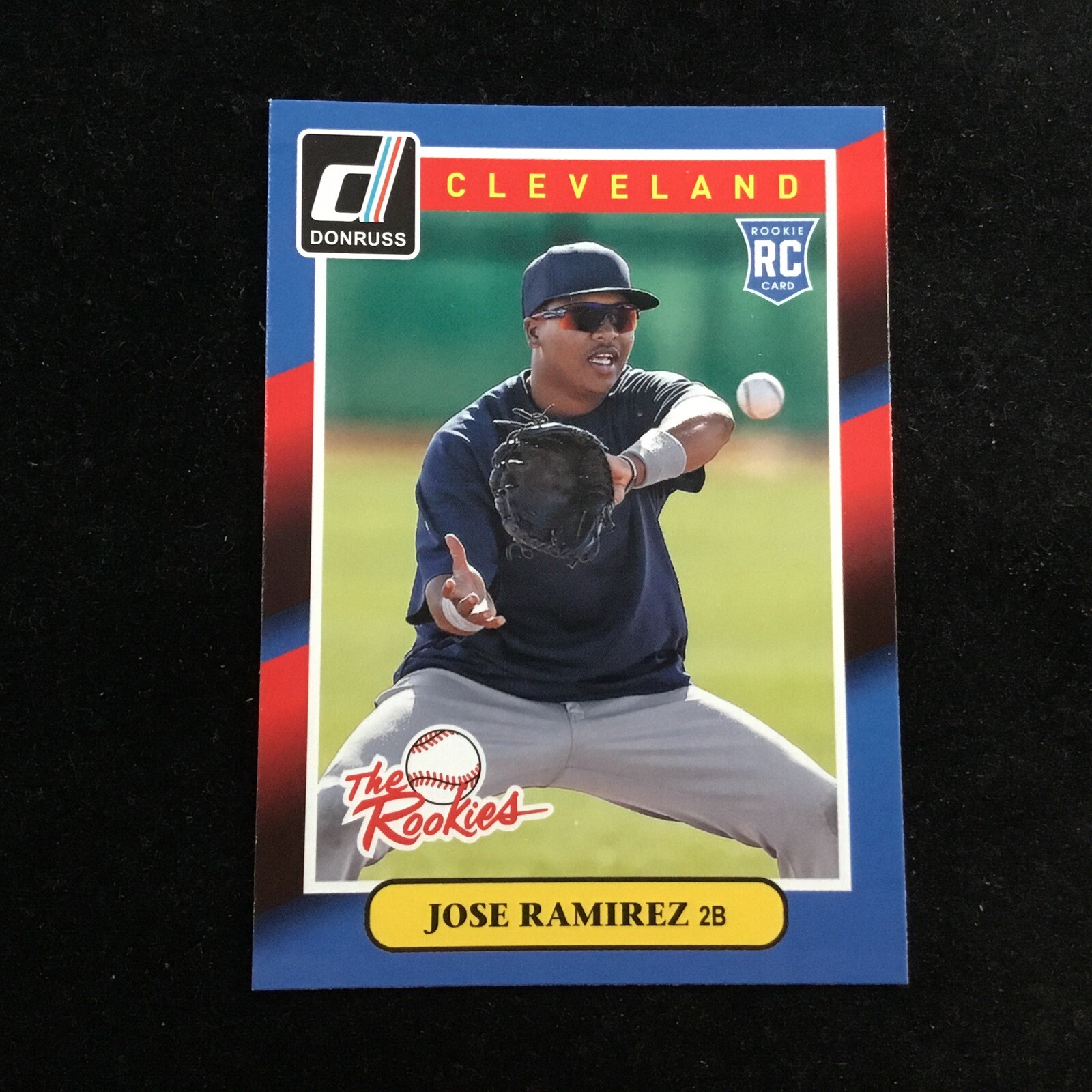 2014 Panini Donruss The Rookies #41 Jose Ramirez RC Cleveland Indians Guardians