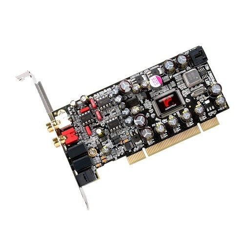 Carte son AUDIOTRAK PRODIGY HD2 ÉDITION NOIRE PCI 2CH 120dB - Photo 1 sur 2