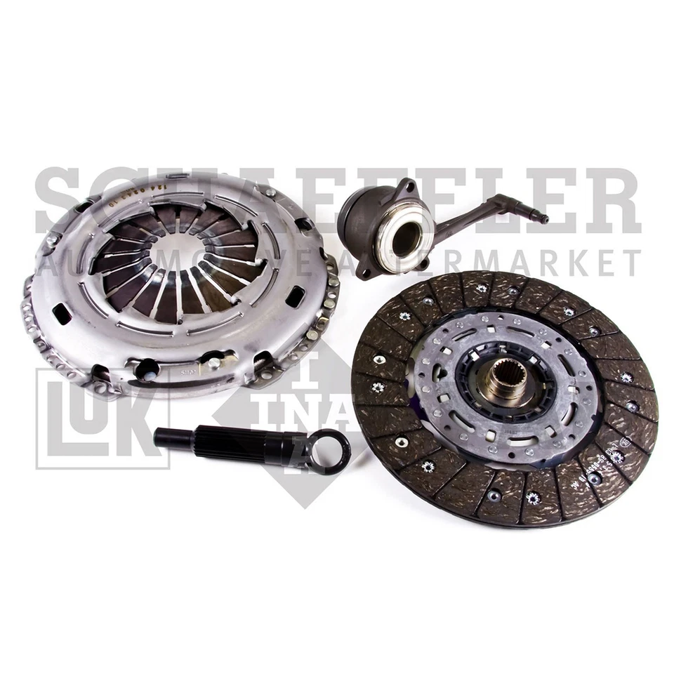 КОМПЛЕКТ СЦЕПЛЕНИЯ LUK РАБ REPSET для 2000-2006 AUDI TT QUATTRO 1.8T TURBO 6-СКОРОСТНОЙ - Изображение 4 из 4