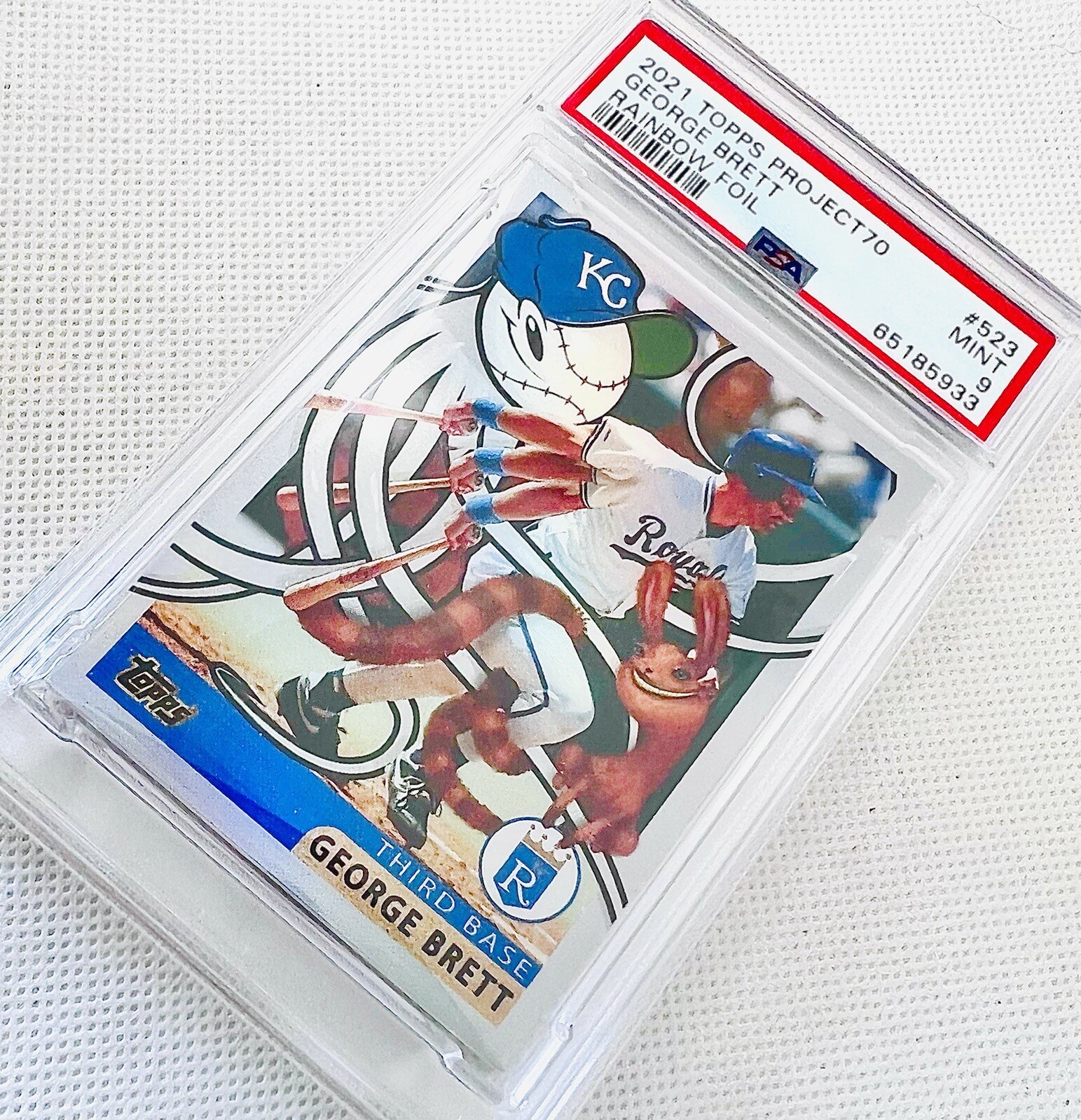 2021 Topps Project 70 - 2000 Topps Baseball George Brett #523 Rainbow ...