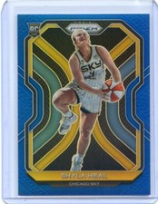 2021 Panini WNBA Prizm SHYLA HEAL RC Rookie BLUE Prizm #38/149 SKY