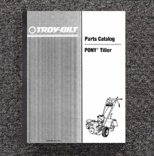 SERVICE PARTS MANUAL FITS 1987-1992 TROY BILT PONY ROTO TILLER