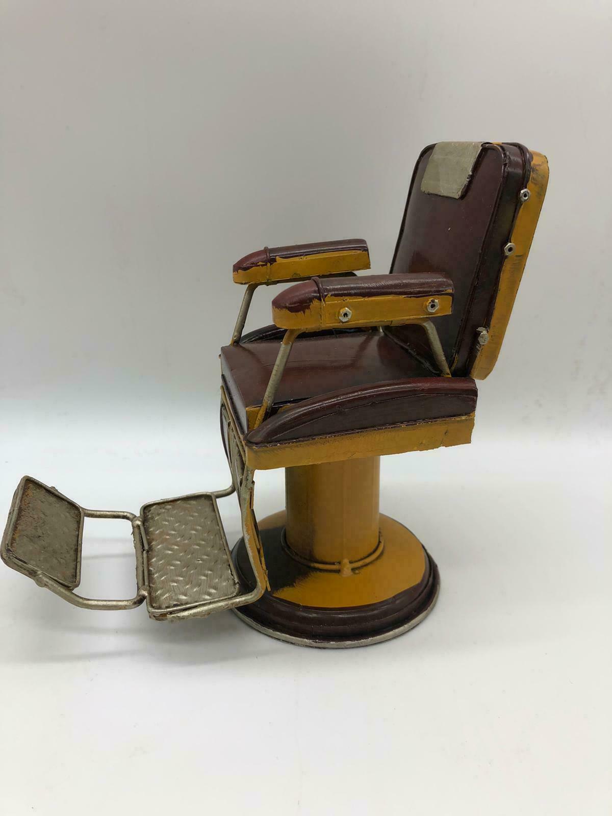Vintage Retro Mini Barber Chair Decorative Handmade Chair