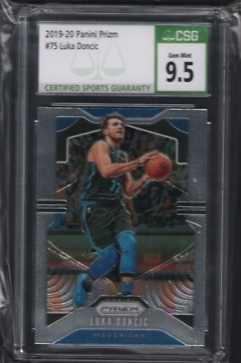 2019-20 Panini Prizm - Luka Doncic #75 CSG 9.5 | eBay
