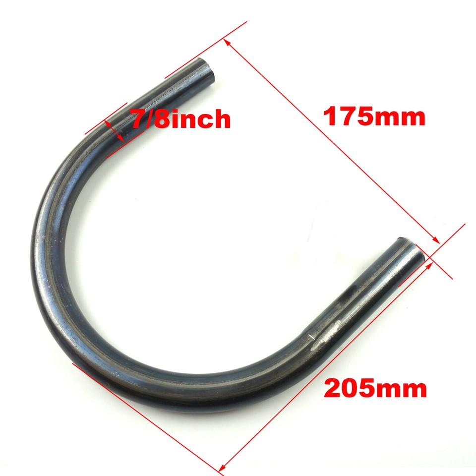 175mm Width Cafe Racer Rear Flat Seat Frame Hoop Loop for Vintage ...