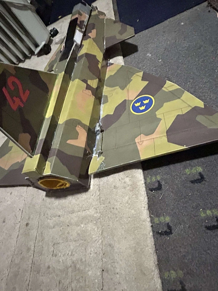 FliteTest Viggen EDF Jet – 80mm EDF, Camo, Pro-Built, Both Servos Installed - Image 3 of 4