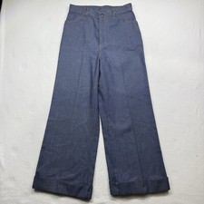 Vintage Deadstock 70  s Levis For Me Big Bell Bottom Jeans Tab 28W 27L RARE