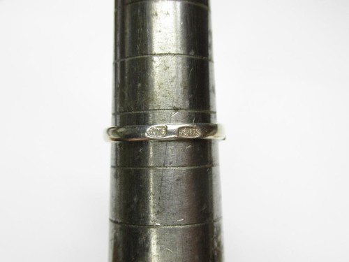 Vintage russisch-sowjetisches Sterlingsilber 875 Ring Granat, Damenschmuck 5,25 - Bild 6 von 7
