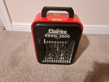 Clarke Devil 2000ptc 2kw Ceramic Fan Heater (230v) for sale online | eBay