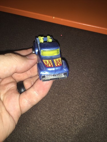 Hot Wheels 1973 '56 Ford Hi-Tail Hauler Metallic Blue Metal Flake Motorcycles - Picture 8 of 10