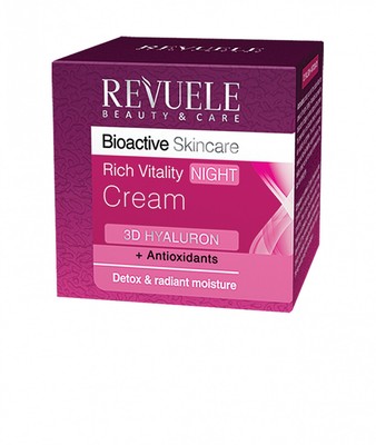GermanRevuele Bioactive Skincare 3D Hyaluron Rich Vitality Night Cream (50 ml)