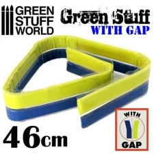 Green Stuff World Kneadatite Blue/Yellow Green Stuff 18" / 46cm Epoxy Putty Bar