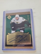 2006-07 LOUI ERIKSSON  ULTIMATE COLLECTION AUTO ROOKIE  CARD 076/299. DALLAS.