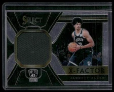2018-19 Panini Select #XF-JAL Jarrett Allen X-Factor Memorabilia