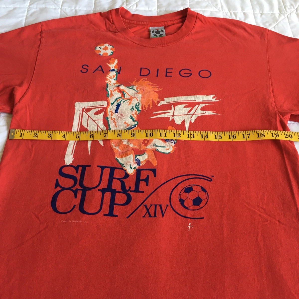 Vintage Lotto Italian Design, SAN DIEGO Surf Cup XIV, Men's
