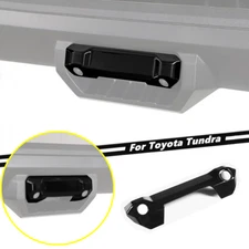 For Toyota Tundra 22-25 Gloss Black Tailgate Door Handle Cover Trim Decor Bezels