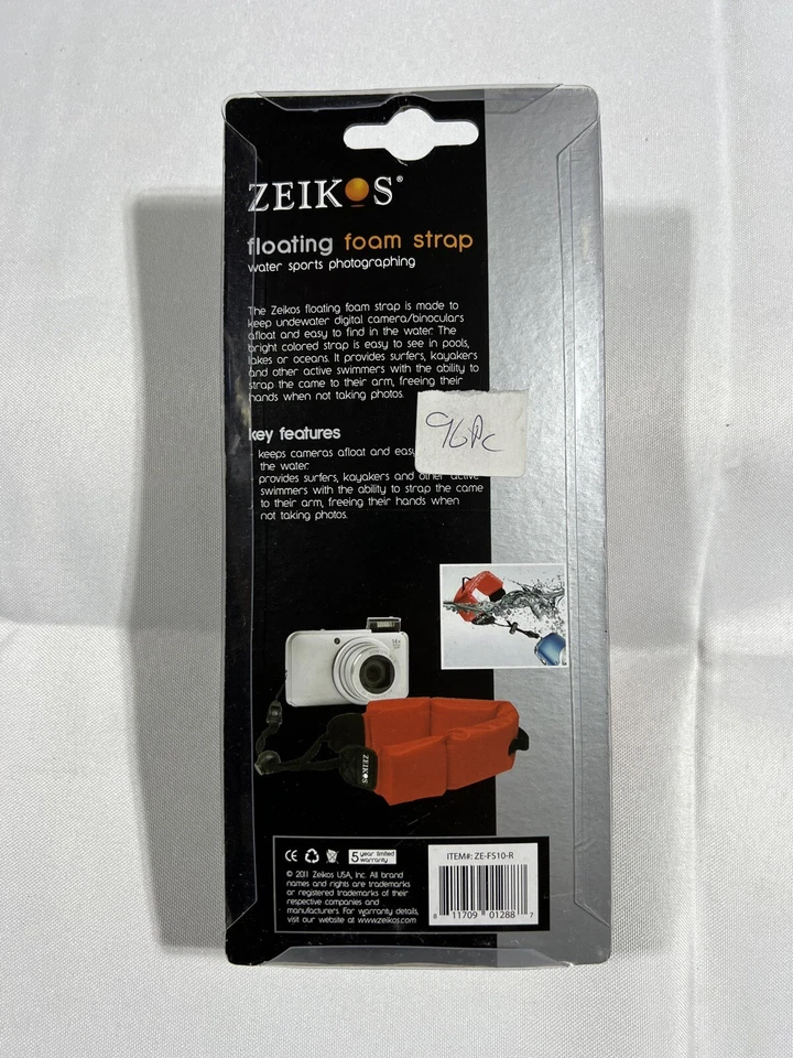 Foam Strap Red Floating for Samsung HMX-W300 - Image 3 of 3