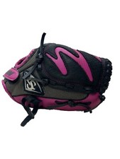 Louisville Slugger WTLDVRF19105 Fastpitch Glove Series - Black/Pink Diva 10.5  Y