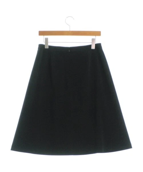 Black knee length skirt cheap xl