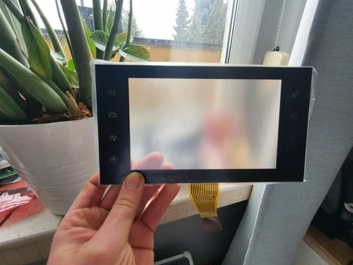 Citroen C4 Cactus replacement touch screen 98010025zd  for LCD  display