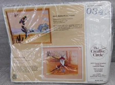 The Creative Circle Needlepoint  #0342 Fox Watch Nature Embroidery Craft Art