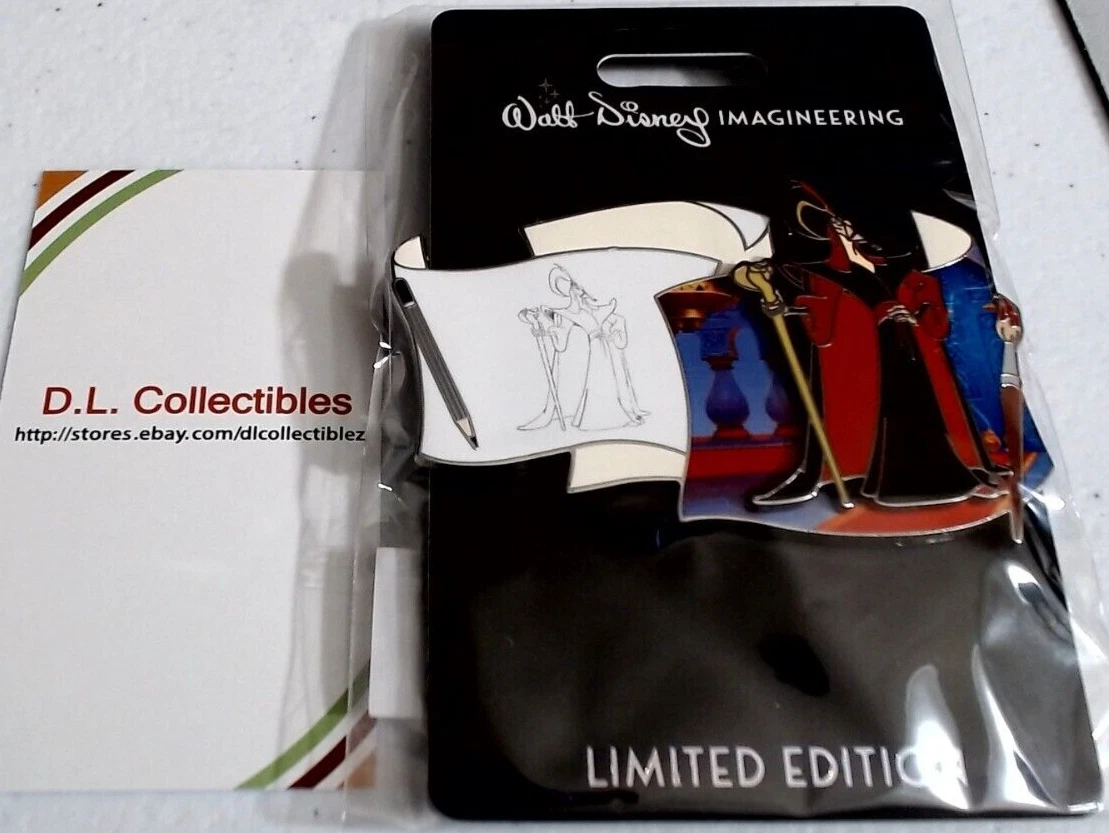 DISNEY Aladdin WDI MOG Off The Page Villains Jafar LE 300 PIN