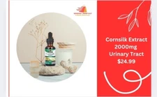 Nature"s Answer Cornsilk Extract 2000 mg Free Alcohol Urinary Tract Support