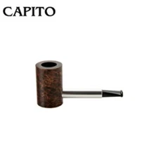 TSUGE : Cigarette PIPE (Briar) : CAPITO Short Smoke Pipe  : Super Cool Design