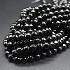 Large Hole (2mm) Round Beads & Pearls, 8mm, Various Stones, For Jewellery Making