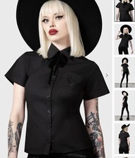 Killstar Scholar Button Down Shirt