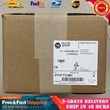 Allen Bradley 2711P-T7C4D1 Ser A PanelView Pl 700 HMI, 7" 24VDC US Free Tax