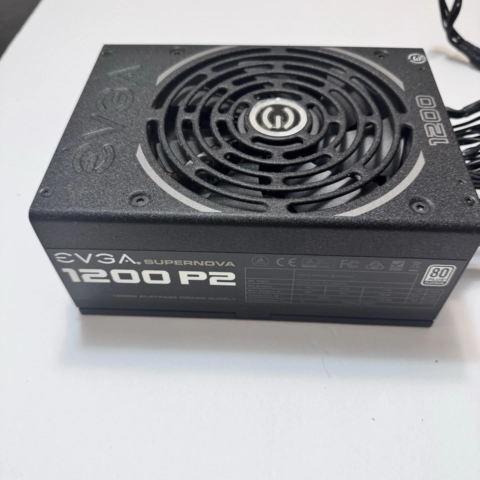 EVGA SuperNOVA 1200 P2 1200W Platinum PSU w/ All Cables | 1yr Warranty, Fast ... - Image 3 of 4