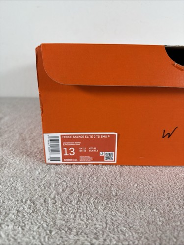 Texas Longhorns Player Exclusive Team Issued Nike Force Savage Pro Elite 2TD Neu mit Karton - Bild 10 von 10