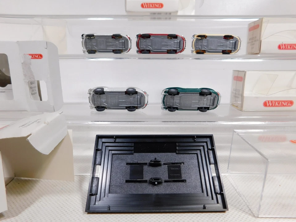 6x Wiking H0 1:87 Modelo MB 300 SL 799 833 Coupé 834 Roadster Top Box #DP682-0.5 Foto 3 de 4