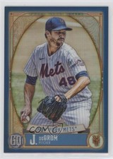 2021 Topps Gypsy Queen Box Topper Chrome Indigo Refractor 6/150 Jacob deGrom 1b8