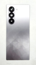 Samsung Galaxy Z Fold6 F926U Rear Back Glass Door Silver Genuine OEM - (A52)
