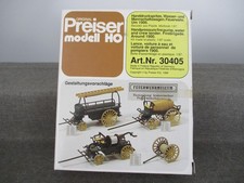 Preiser Spur H0 30405 Bausatz Feuerwehr um 19...
