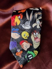 Rare Vintage Looney Tunes Characters Tie 1997 Warner Bros. Studios Exquisite Tie