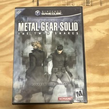 Konami Metal Gear Solid Twin Snakes Nintendo GameCube Manual Action NTSC-U/C