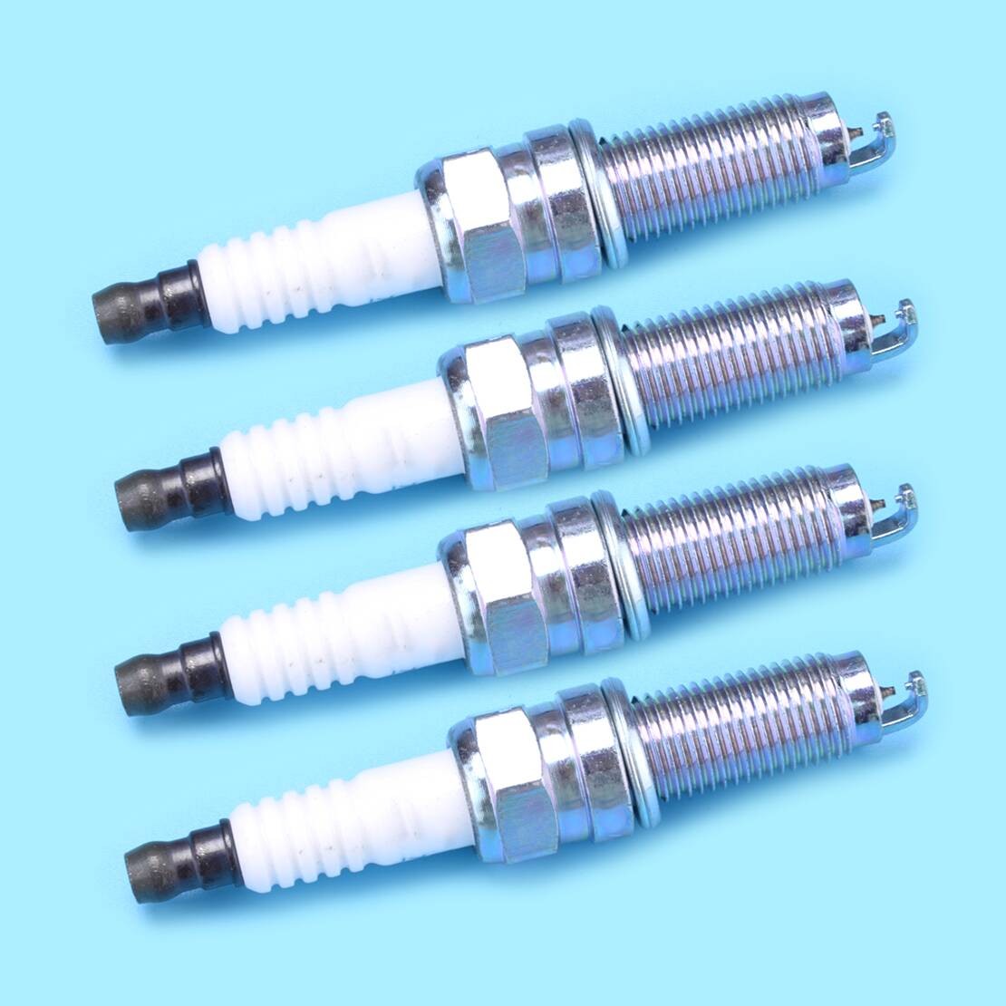 Set of 4 Spark Plug Fit For Honda Accord Odyssey Pilot 12290-R71-L01 DILZKR7A11G