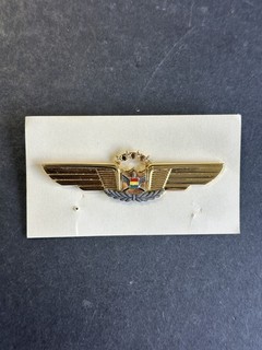 United Airlines Pilot Wing Leavens 4 Diamond Captain 20 Years