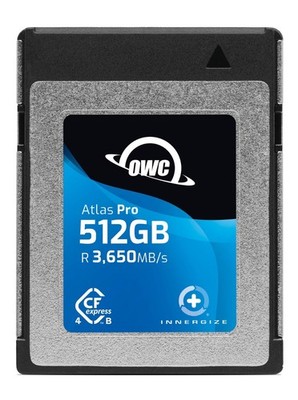 OWC 512GB Atlas Pro High-Performance CFexpress 4.0 Type B Memory Card R 3,650MB