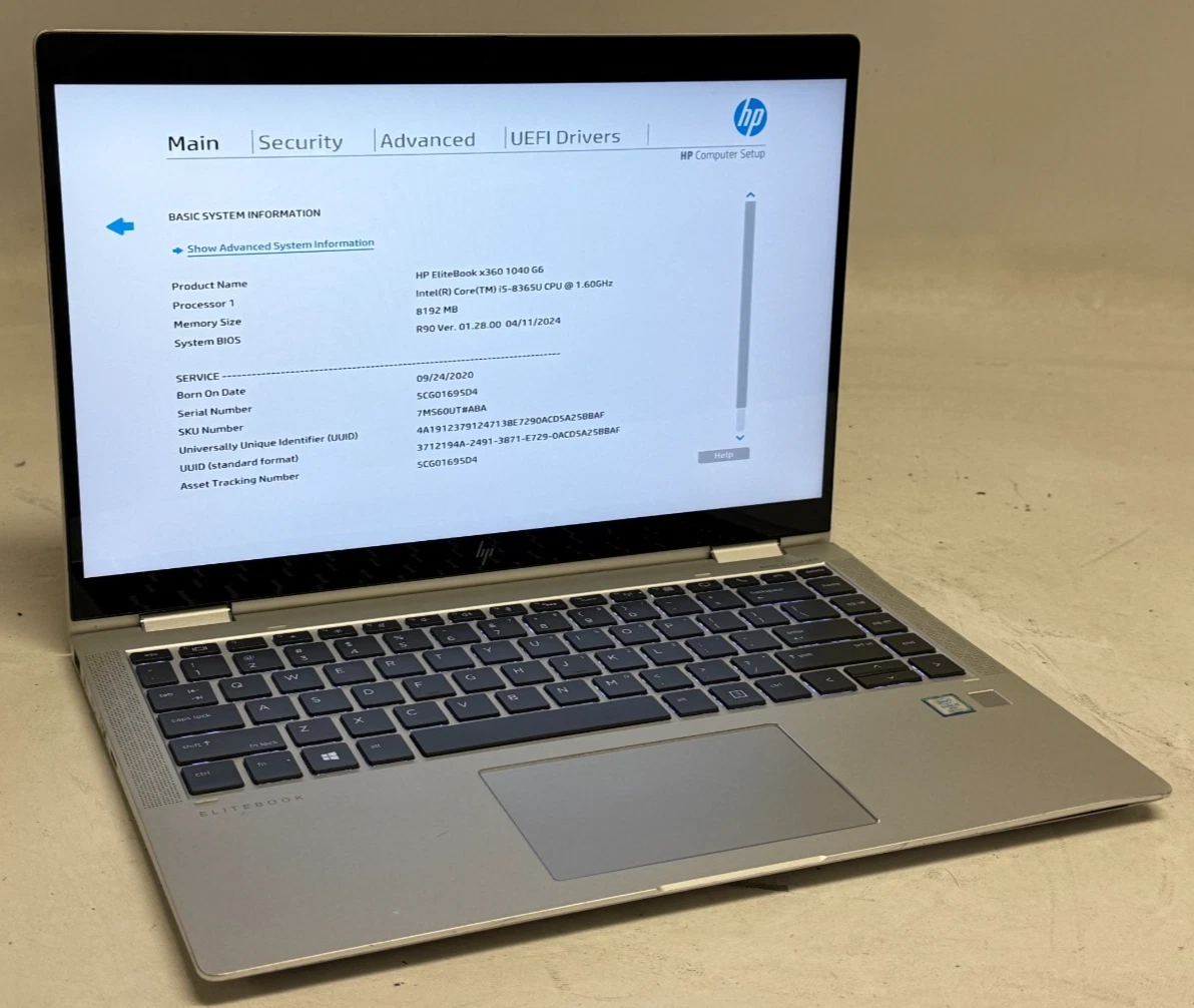 HP Intel Core i5 8th Gen. PC Laptops & Netbooks 256 GB SSD