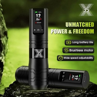 EZ Filter X35 Wireless Tattoomaschine Stift 3,5 mm Hub Brushless Motor Maschine