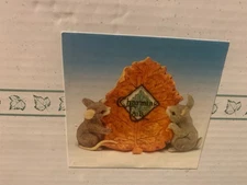 Charming Tails Display Sign Figurine by Dean Griff Fitz and Floyd 87/690 NIB