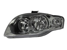 Scheinwerfer L (h7, elektrisch, mit motor, schwarz) für AUDI A4 B7 11.04-06.08